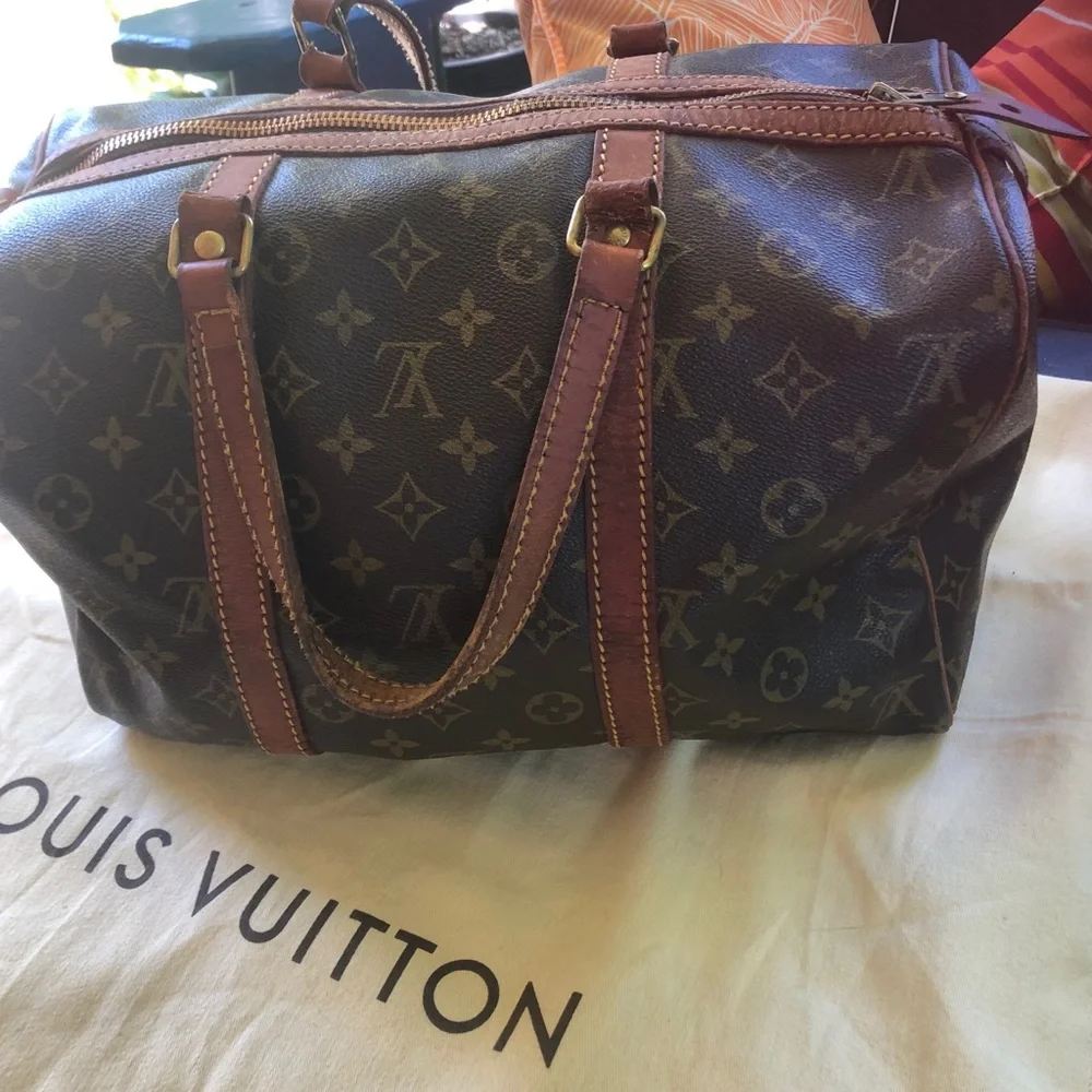 Louis Vuitton Brown Monogram Canvas Speedy Tote - Picture 1 of 6
